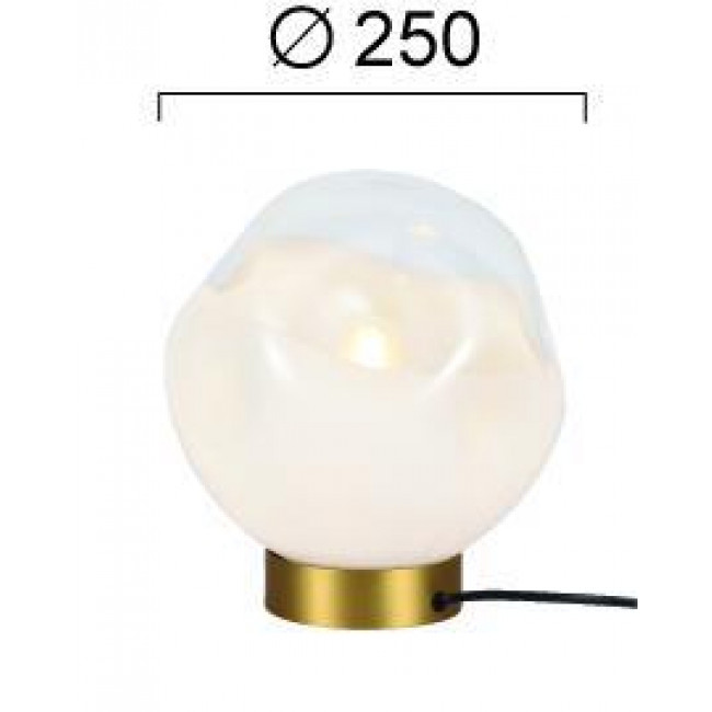 Πορτατίφ E27 Χρυσό Και Λευκό Vana 4313800 VIOKEF