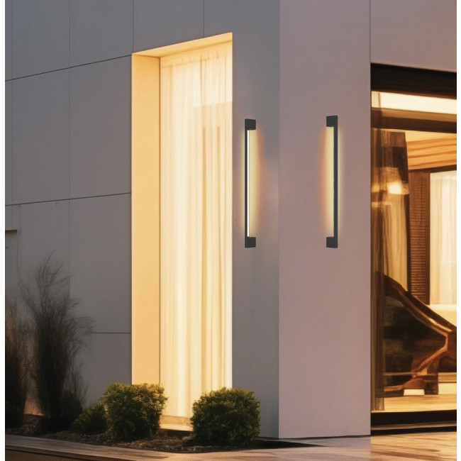 Απλίκα LED 9W 3000k Ανθρακί Tessa 4317800 VIOKEF