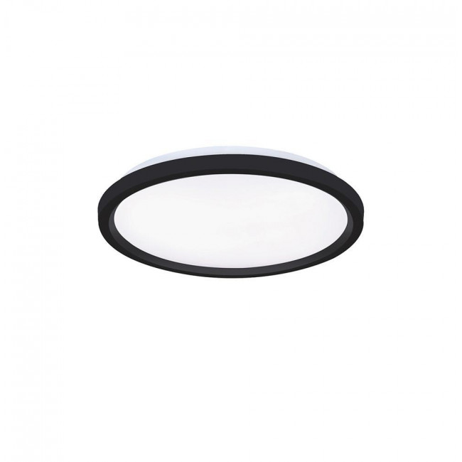 Πλαφονιέρα LED 25W 3000k-6000k Μαύρο Και Λευκό Serena 4318000 VIOKEF