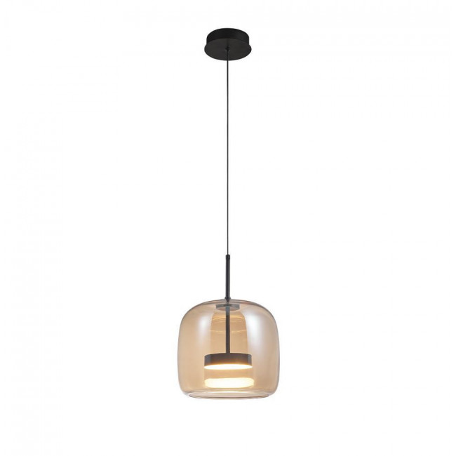Φωτιστικό LED 12W 3000k Μαύρο Και Μελί Deco 4319000 VIOKEF