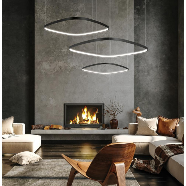Φωτιστικό LED 70W 3000k-6000k Μαύρο Lorenzo 4319400 VIOKEF