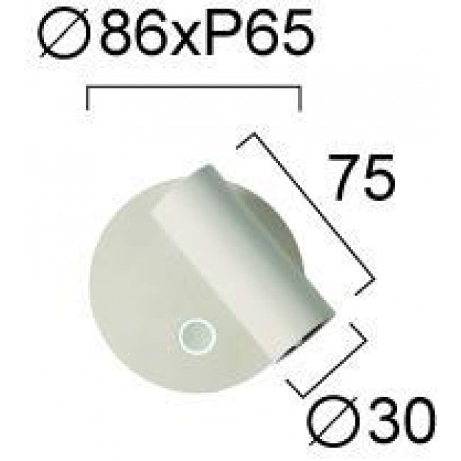 Απλίκα LED 4W 3000k Λευκό Tara 4319600 VIOKEF
