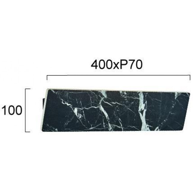 Απλίκα LED 10W 3000k Μαύρό Selena 4320300 VIOKEF