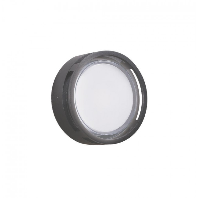 Απλίκα LED 15W 3000k Ανθρακί Nikao 4321800 VIOKEF