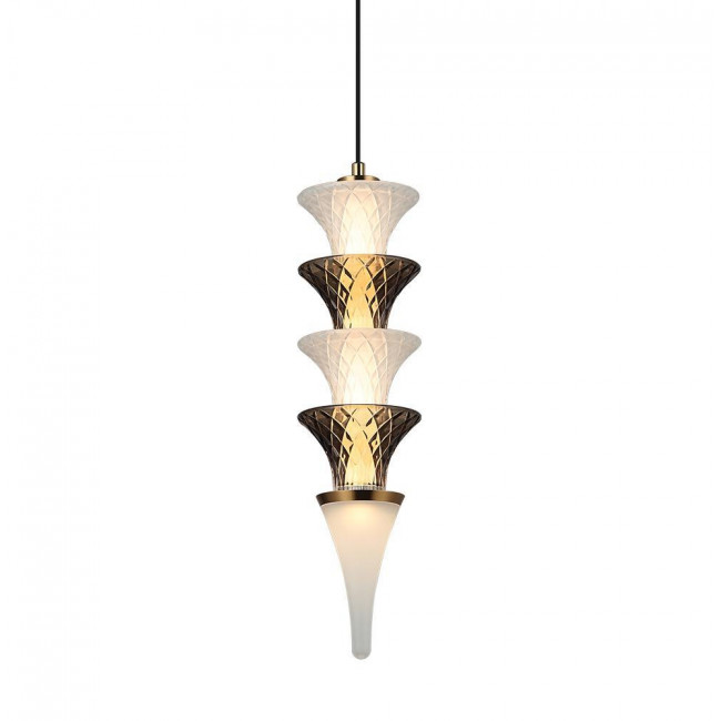 Φωτιστικό LED 12W 3000k Μπρονζέ Και Λευκό Venera 4327100 VIOKEF