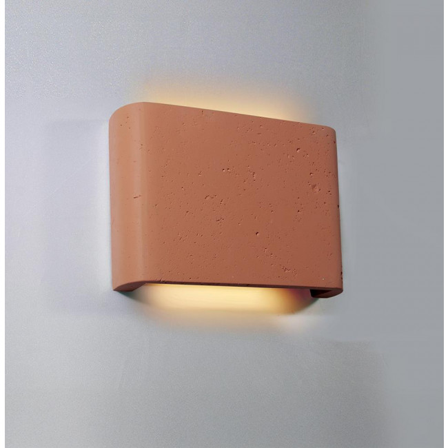 Απλίκα LED 7W 3000k Τερακότα Adalin 4327801 VIOKEF