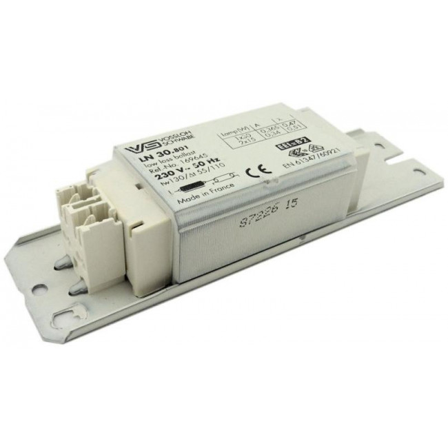 Ballast Ηλεκτρομαγνητικό Για 1 Λάμπα Φθορίου Τ8 18W L18-801H SCHWABE