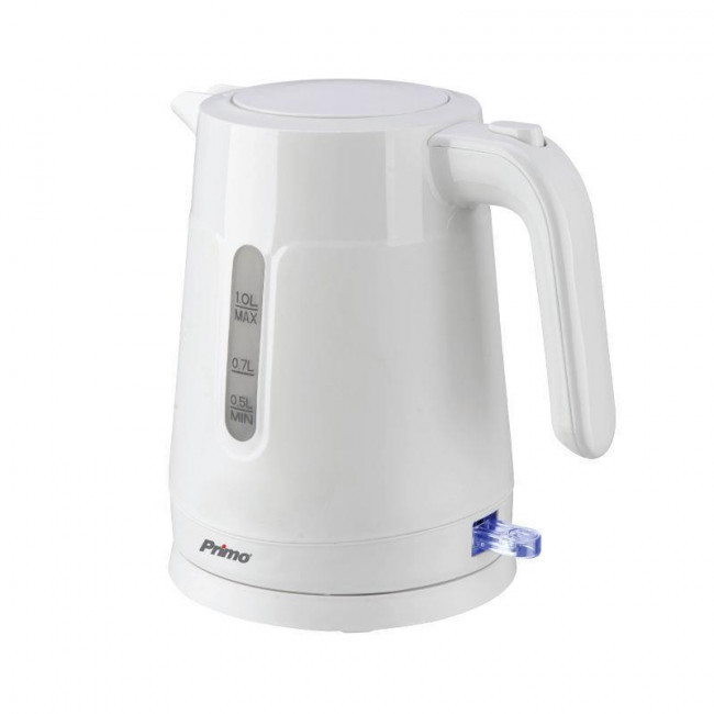 Βραστήρας 1.0L 1500W Λευκό PRCK-40426 PRIMO