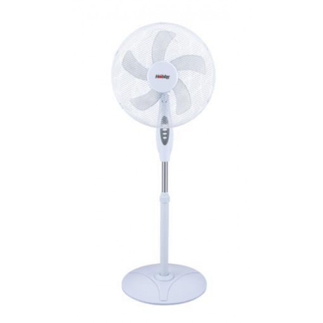 Ανεμιστήρας Με Ορθοστάτη Φ40 Λευκό HSF-80623 HOBBY