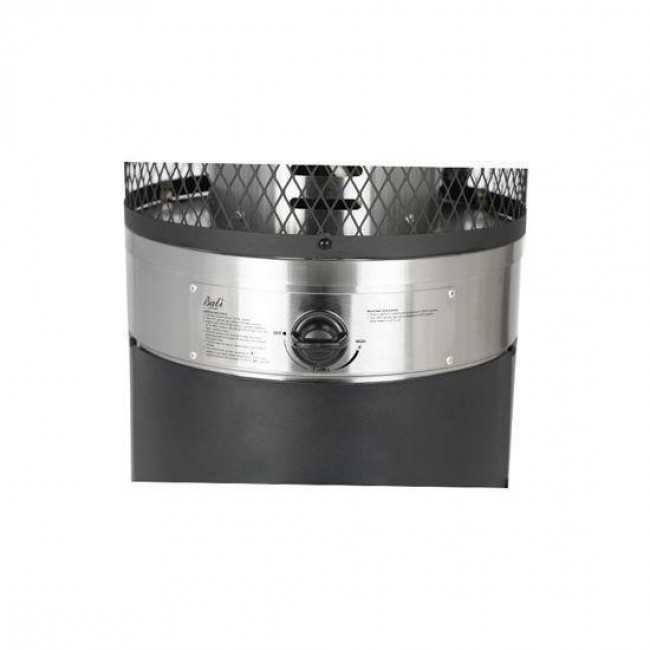 Θερμάστρα Υγραερίου Κυκλική 7.3kW Μαύρο Και Inox PRPH-81107 PRIMO