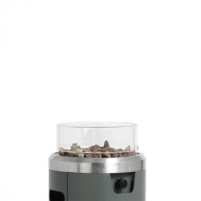 Θερμάστρα Υγραερίου Κυκλική 7.5kW Γκρι PRPH-81108 EUROLAMP