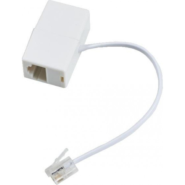 Adaptor Τηλεφώνου 6P4C Αρσενικό Σε Θηλυκά 6P4C Και 8P8C CENTRAL