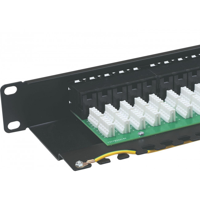 Patch Panel 1U 25 Θέσεων Τηλεφωνίας 01-66-477/25P CENTRAL