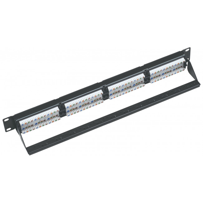 Patch Panel 1U 24 Θέσεων Cat.6 Unshielded 01-66-704/C6A CENTRAL