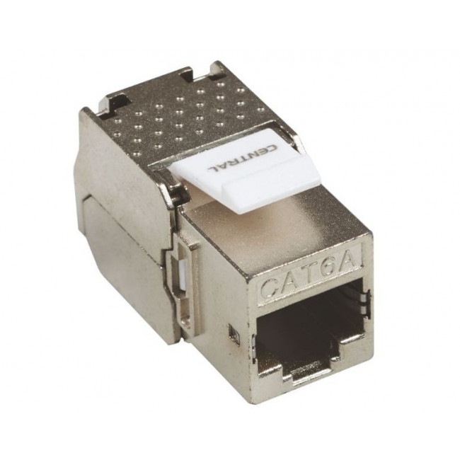 Keystone Jack Χαλκού RJ45 CAT6A STP Shielded 15-18-12/T CENTRAL