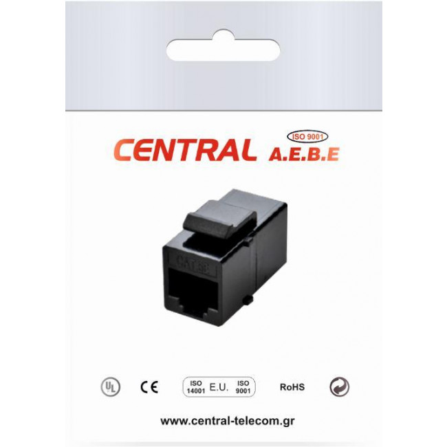 In-Line Coupler RJ45 Θηλυκό Σε RJ45 Θηλυκό UTP Cat.6 15-18-18 CENTRAL
