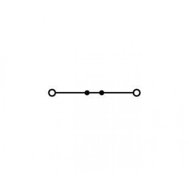 Κλέμμα Ράγας 2.5mm² Γκρί ExeII 2002-1201 WAGO