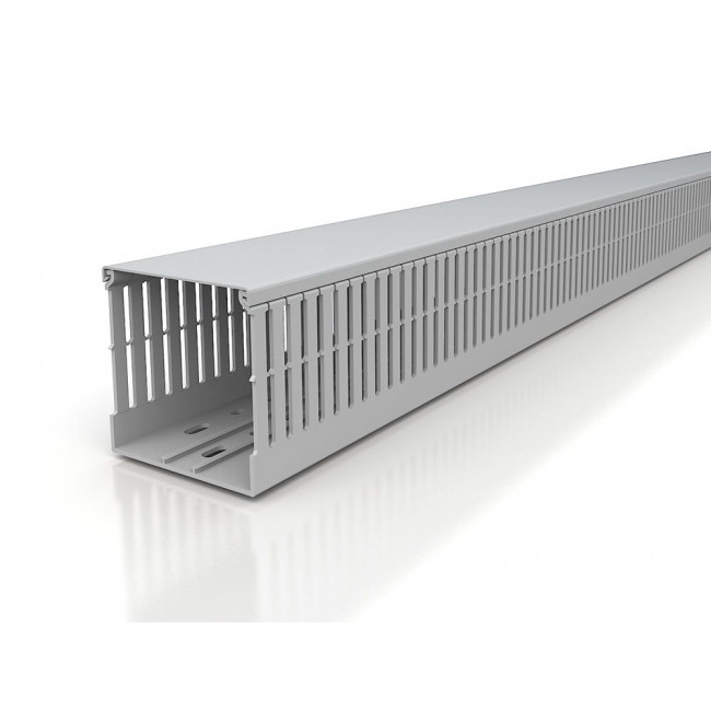 Κανάλι Πίνακος 120x80mm Γκρί Ε324 CANALPLAST