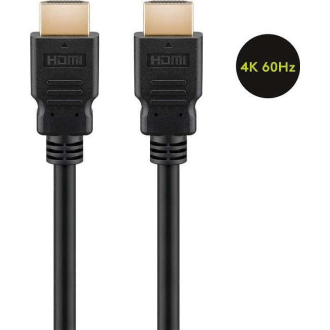 Καλώδιο HDMI 18Gbps 1m V2.0 61150 GOOBAY
