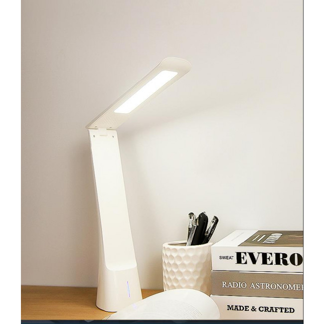 Φωτιστικό Γραφείου LED 4.5W 3200K-5700Κ Λευκό Φορητό 102323 EVIVAK