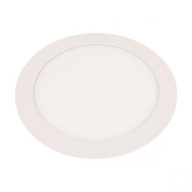 Πάνελ LED Χωνευτό 20W 6500K Στρογγυλό Λευκό 145-68010 EUROLAMP