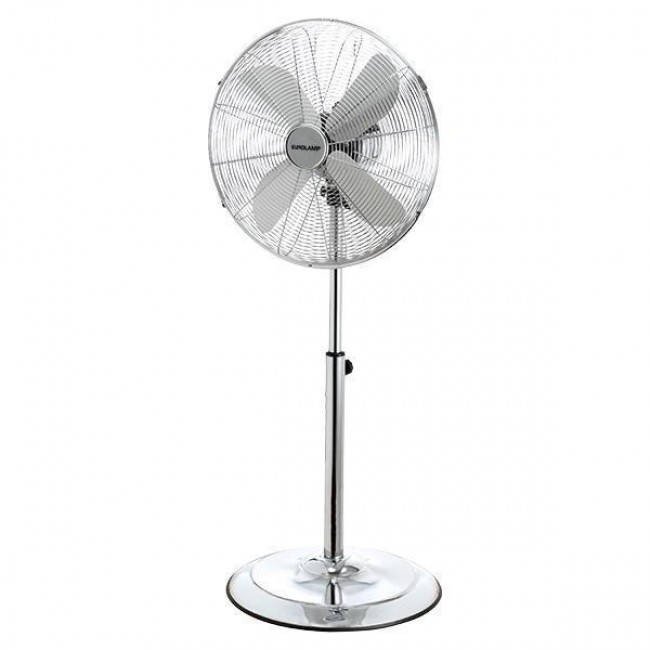 Ανεμιστήρας Δαπέδου 60W D40 Inox EUROLAMP