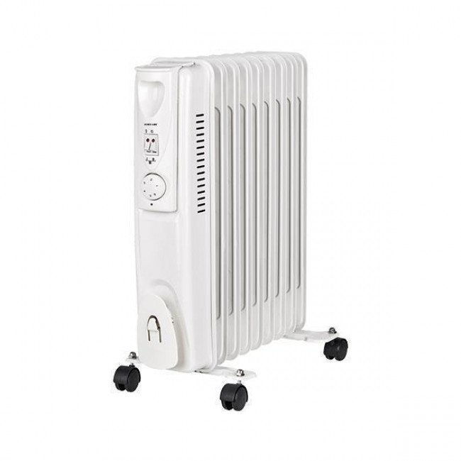 Καλοριφέρ Λαδιού 2000W Με 9 Φέτες Γκρι 147-29460 EUROLAMP