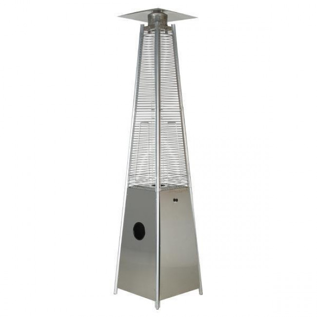 Θερμάστρα Υγραερίου Πύργος 13Kw Inox 147-29605 EUROLAMP