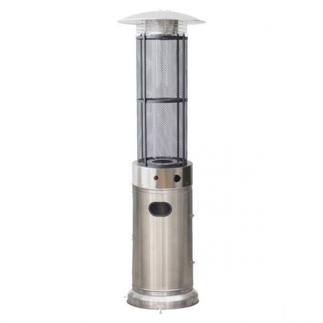Θερμάστρα Υγραερίου Κυκλική 11Kw Inox 147-29608 EUROLAMP