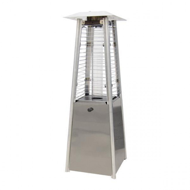 Θερμάστρα Υγραερίου Πύργος 3Kw Inox 147-29624 EUROLAMP