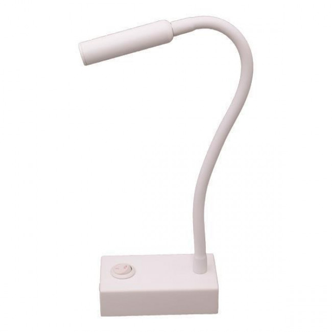 Φωτιστικό Γραφείου LED 3W 3000K Λευκό Ariston 147-55472 EUROLAMP