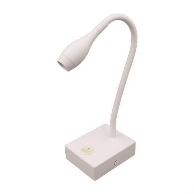Φωτιστικό Γραφείου LED 3W 3000K Λευκό Ariston 147-55474 EUROLAMP