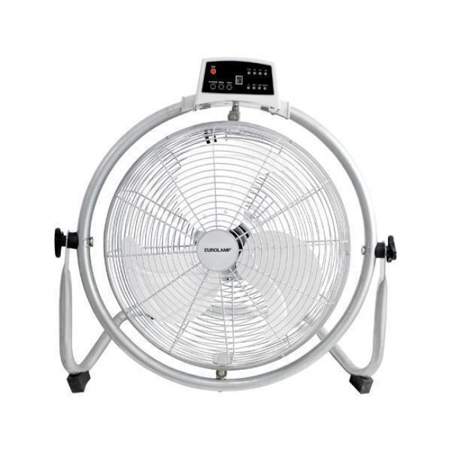 Ανεμιστήρας Δαπέδου 90W D45 Νίκελ EUROLAMP