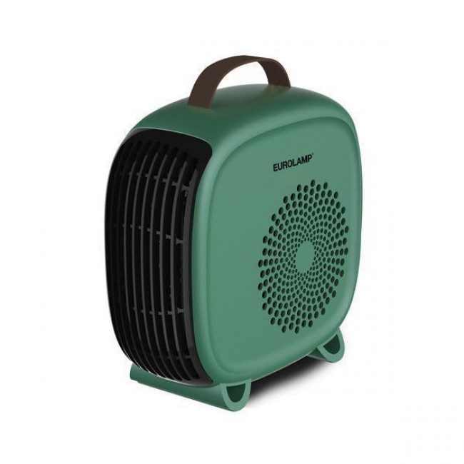 Αερόθερμο Δαπέδου 2000W Πράσινο 300-41207 EUROLAMP