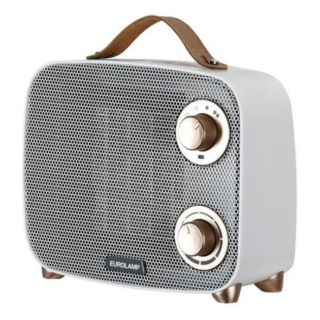 Αερόθερμο Δαπέδου 1500W Λευκό 300-41354 EUROLAMP