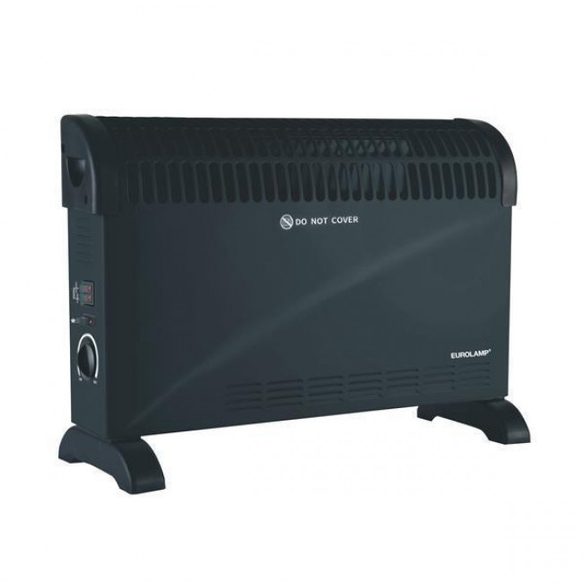 Θερμαντικό Πάνελ 2000W Μαύρο 300-41605 EUROLAMP