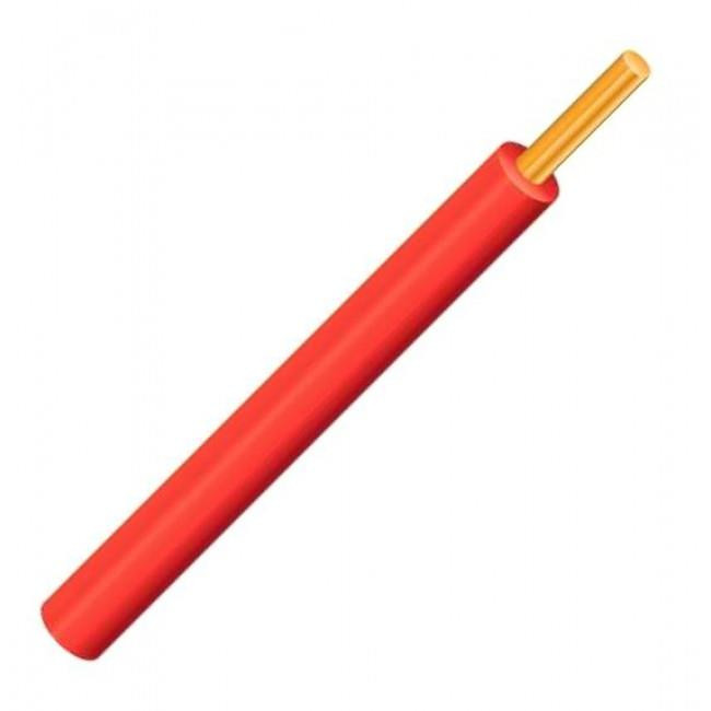 Καλώδιο NYA HO5V-U 1x1mm² Κόκκινο