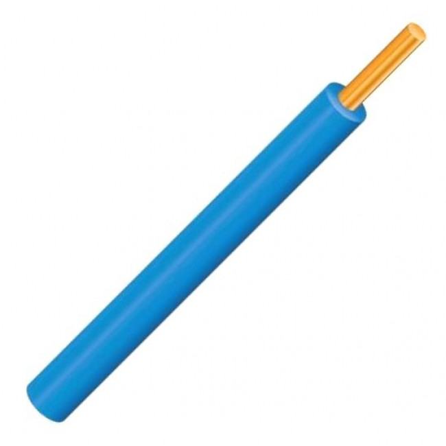 Καλώδιο NYA HO7V-U 1x4mm² Μπλε CABLEL