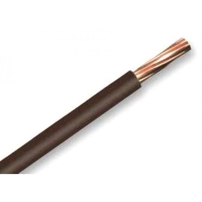 Καλώδιο NYA HO7V-R 1x6mm² Καφέ CABLEL