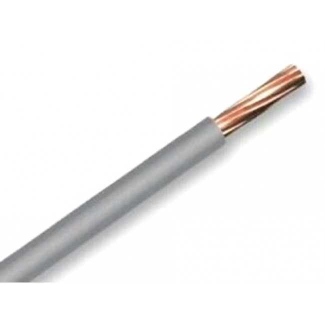 Καλώδιο NYA HO7V-R 1x16mm² Γκρι CABLEL