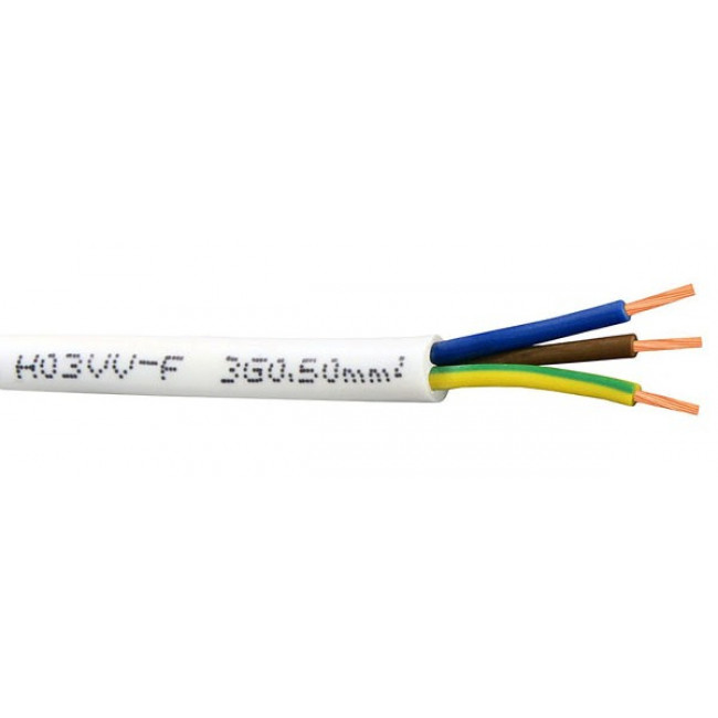 Καλώδιο NYLHY H03VV-F 3x0.50mm²