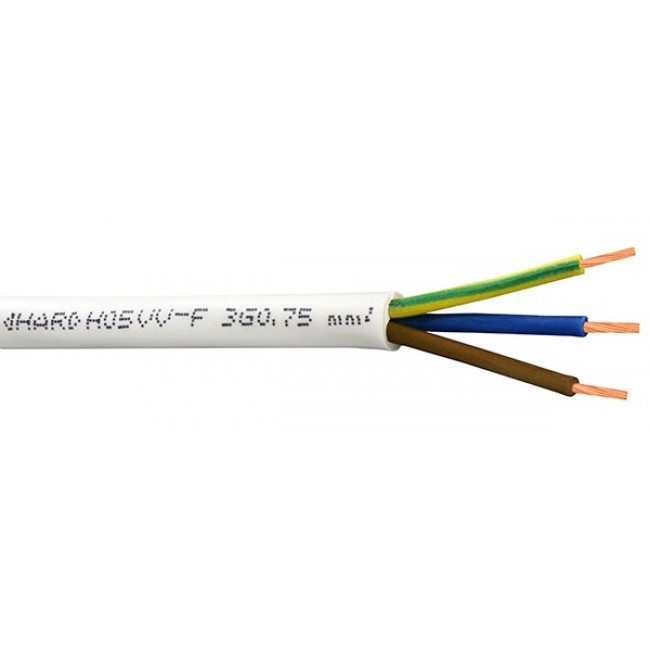 Καλώδιο NYLHY H03VV-F 3x0.75mm²