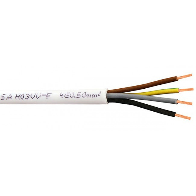 Καλώδιο NYLHY H03VV-F 4x0.5mm²