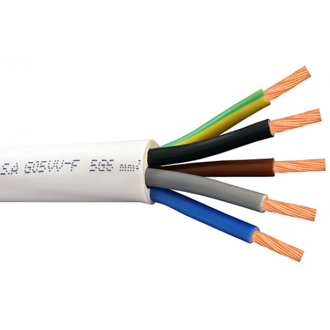 Καλώδιο NYMHY A05VV-F 5x6mm²