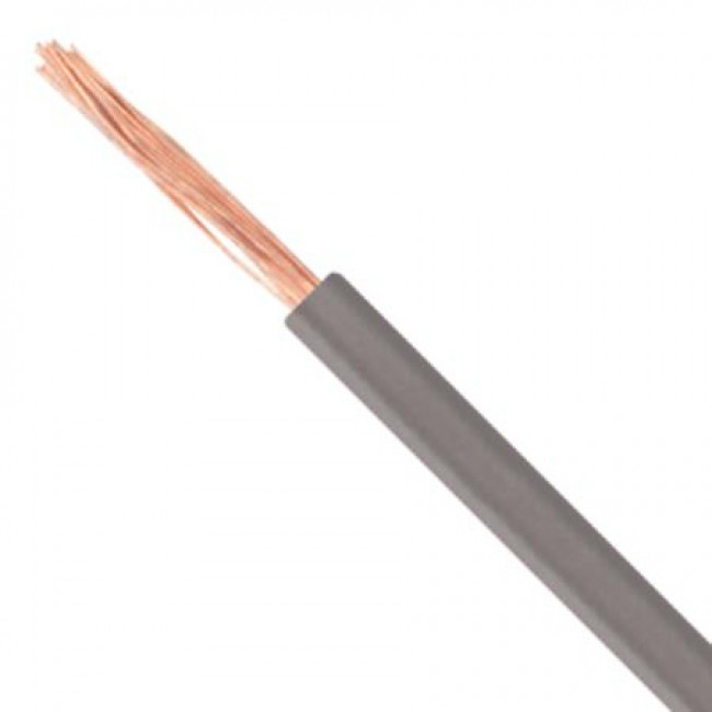 Καλώδιο NYAF HO5V-K 1x0.50mm² Γκρί