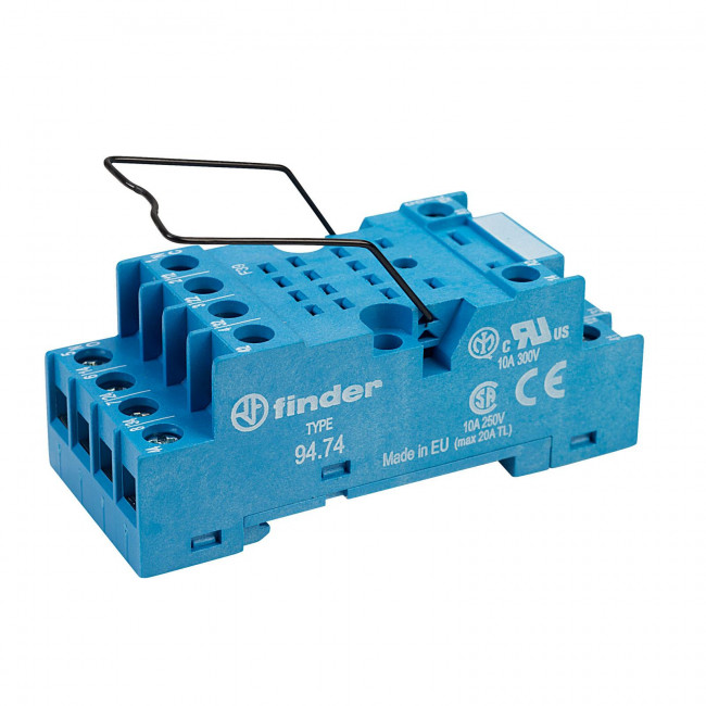 Βάση Ράγας Για Relay Μεσαίο 4P 94.74SMA FINDER