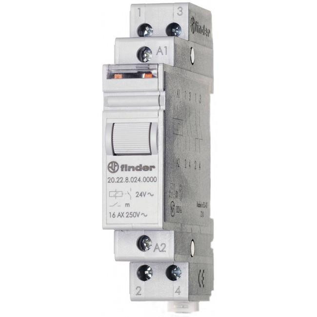 Ρελέ Ράγας Με 4 Βήματα 2P 16A 2NO 230VAC 20.22 FINDER