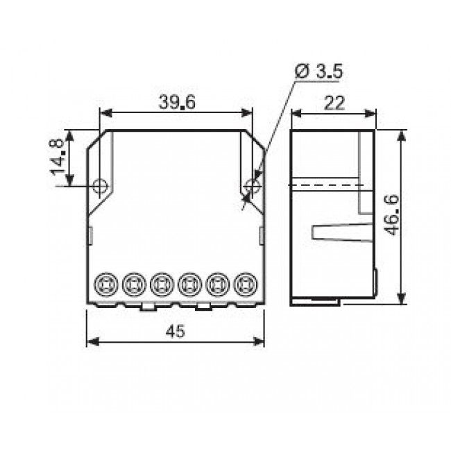 Ρελέ Με 2 Βήματα 2P 1NO+1NC 24VAC 10A 2603 FINDER