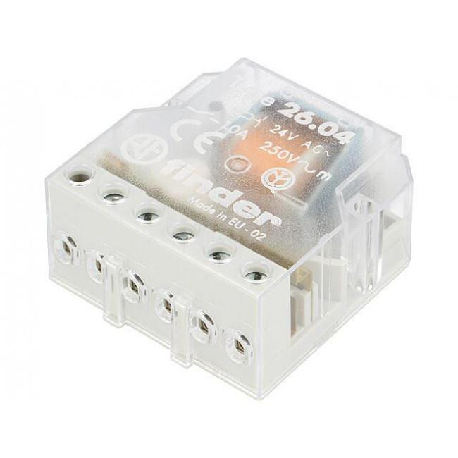 Ρελέ Με 4 Βήματα 2P 2NO 230VAC 10A 2604 FINDER