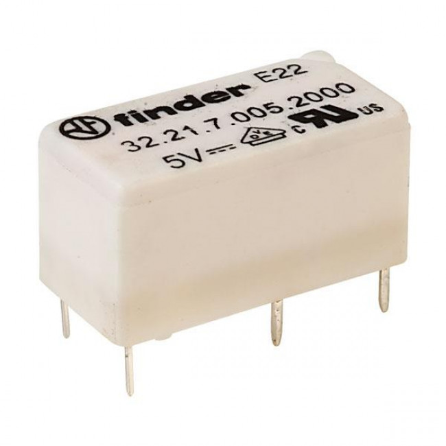 Ρελέ Μίνι 1P 5V DC 6A 3221 FINDER
